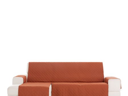 Sofa Cover Eysa NORUEGA Terracotta Tile 100 x 110 x 200 cm Hot on Sale