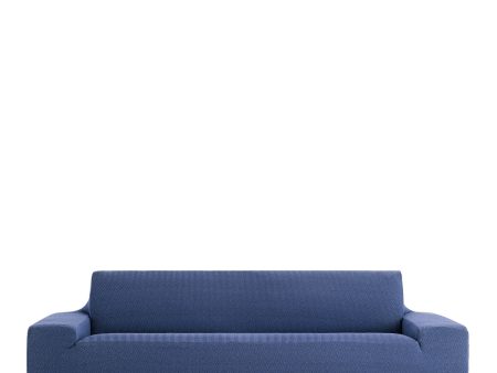 Sofa Cover Eysa JAZ Blue 70 x 120 x 330 cm Online now