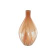 Vase Home ESPRIT Peach Crystal Modern 20 x 20 x 37 cm Sale