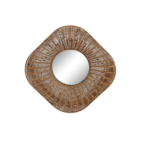 Wall mirror Home ESPRIT Bali 102 X 13,5 X 102 cm Fashion