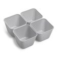 Basket set Dem Multi-use 8,2 x 8,2 x 6 cm (4 Units) For Discount