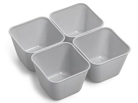 Basket set Dem Multi-use 8,2 x 8,2 x 6 cm (4 Units) For Discount