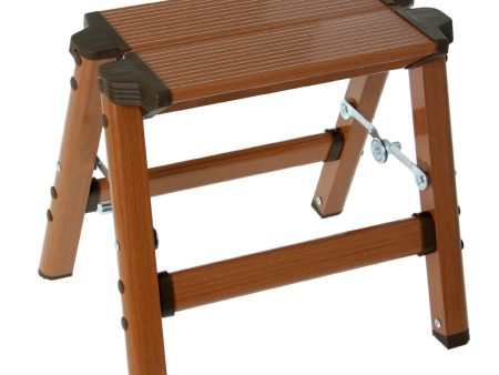 Folding Stool Alexandra House Living Brown 33 x 29 x 16 cm Online