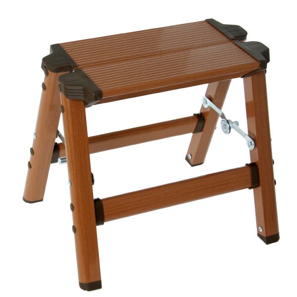 Folding Stool Alexandra House Living Brown 33 x 29 x 16 cm Online