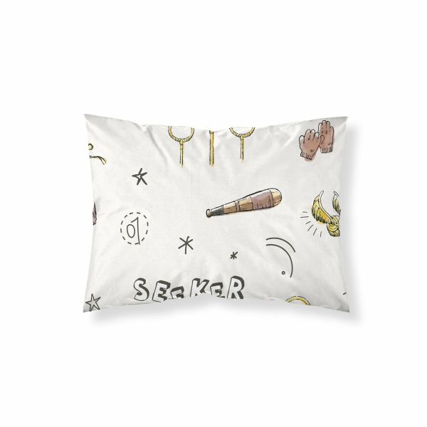 Pillowcase Harry Potter Quidditch Child Multicolour 175 Threads 45 x 125 cm For Discount