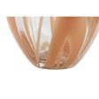 Vase Home ESPRIT Peach Crystal Modern 20 x 20 x 37 cm Sale