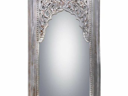 Wall mirror Alexandra House Living White 5 x 107 x 60 cm Rectangular Online now