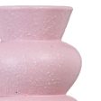 Vase Pink Ceramic 10,5 x 10,5 x 13 cm Cheap