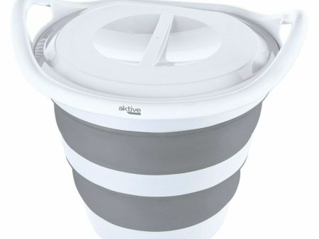 Bucket Aktive TPR 44,5 x 40,5 x 40,5 cm Foldable (2 Units) Discount