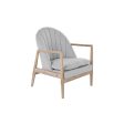 Armchair DKD Home Decor Natural Light grey Fir 68 x 69 x 89 cm Online Sale