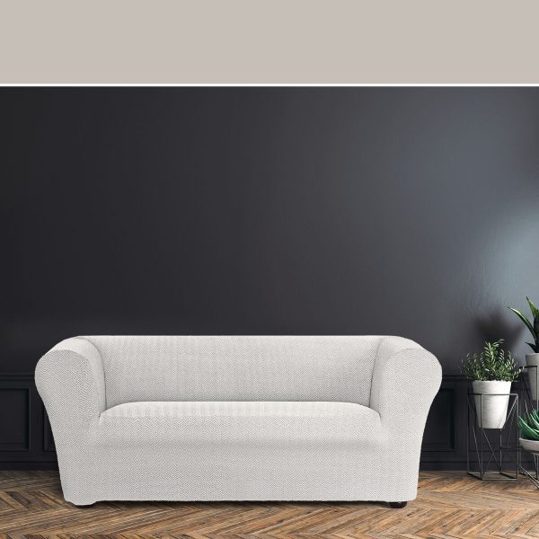 Sofa Cover Eysa JAZ White 110 x 100 x 230 cm Sale