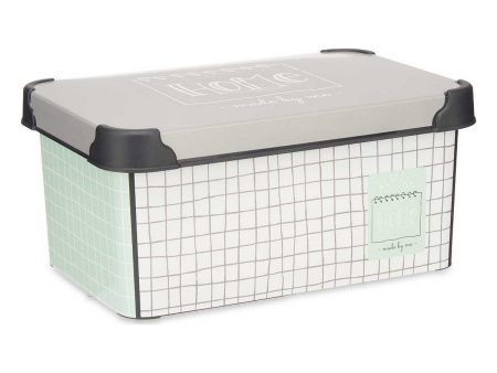 Storage Box Home Plastic 5 L (19 x 13,5 x 29 cm) Cheap