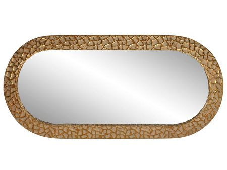 Wall mirror Home ESPRIT Golden Modern 60 x 6,5 x 126,5 cm Online