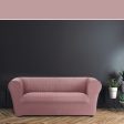 Sofa Cover Eysa JAZ Pink 110 x 100 x 230 cm Fashion