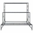 Flower Pot Stand Alexandra House Living Grey Iron 66 x 74 x 80 cm Online now