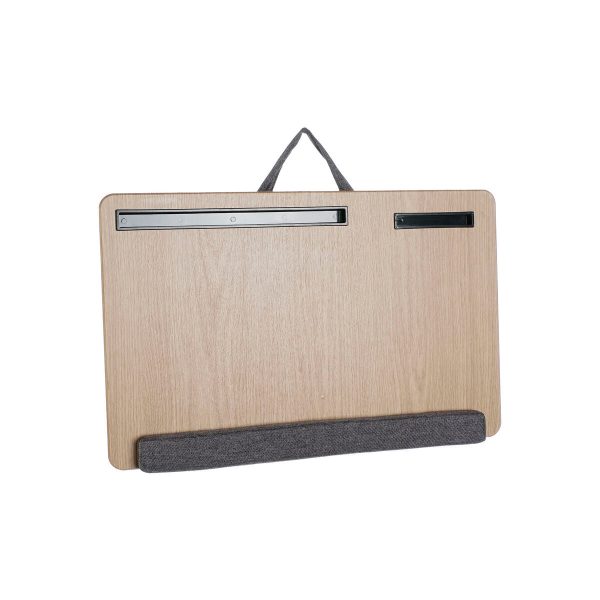 Tray Home ESPRIT Polyester MDF Wood 55 x 35 x 7 cm For Sale