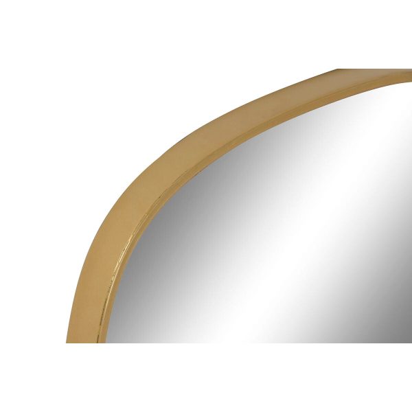 Wall mirror Home ESPRIT Golden 56 x 2,5 x 69,5 cm Discount