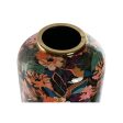 Vase Home ESPRIT Multicolour Metal 25 x 25 x 70 cm Supply