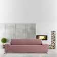 Sofa Cover Eysa JAZ Pink 70 x 120 x 330 cm For Cheap