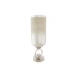 Vase DKD Home Decor Champagne Crystal Aluminium (15 x 15 x 44 cm) Online