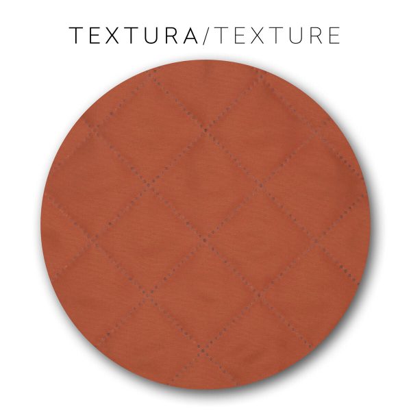 Sofa Cover Eysa NORUEGA Terracotta Tile 100 x 110 x 290 cm Hot on Sale