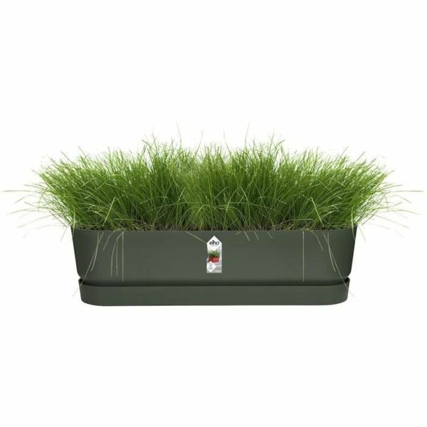 Planter Elho   50 cm Black Plastic Fashion