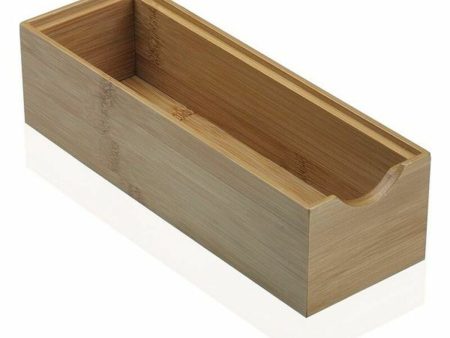 Multi-use Box Versa Bamboo (7,8 x 6,4 x 23 cm) For Sale