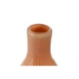 Vase Home ESPRIT Peach Crystal Modern 20 x 20 x 37 cm Sale