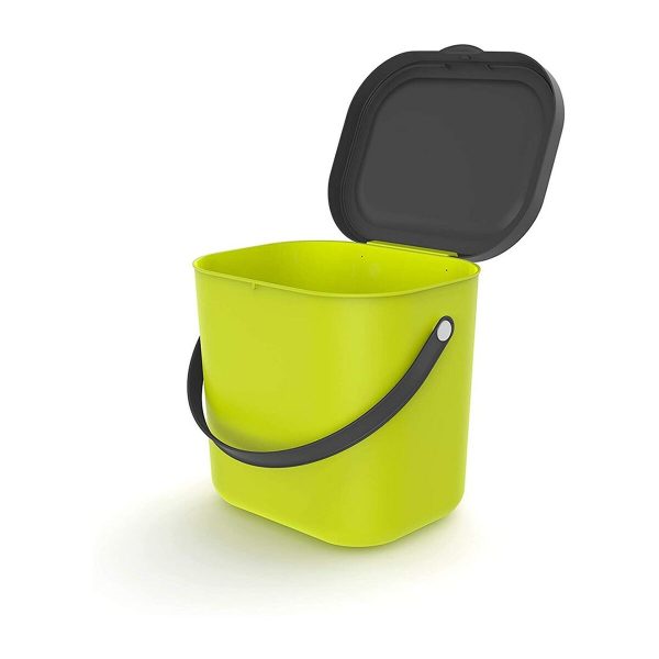 Container Rotho Albula 6 L Lime Rectangular Online now