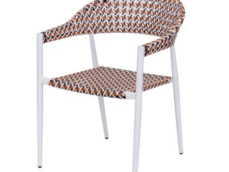 Garden chair Nadia Biscuit Aluminium For Sale