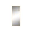 Wall mirror Home ESPRIT Golden 60 x 2 x 150 cm For Cheap