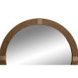 Wall mirror Home ESPRIT Natural 90 x 3 x 90 cm For Sale