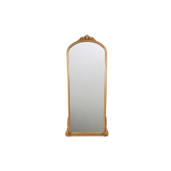 Wall mirror Romimex Golden MDF Wood 84 x 183 x 6 cm on Sale