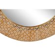 Wall mirror Home ESPRIT Golden Arab 76 x 4,5 x 76 cm Online Sale