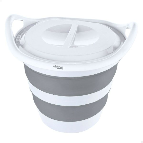 Bucket Aktive TPR 44,5 x 40,5 x 40,5 cm Foldable (2 Units) Discount