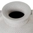 Vase Alexandra House Living White Ceramic 26 x 60 x 26 cm on Sale