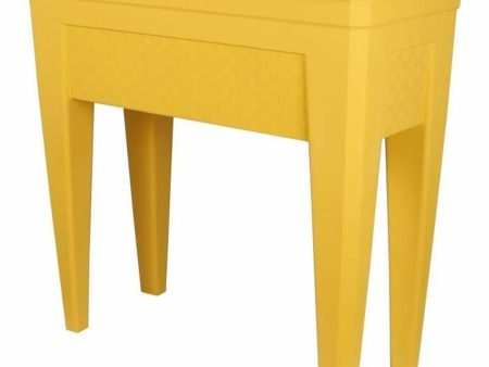 Plant pot Riviera Yellow Rectangular 60 cm Online now