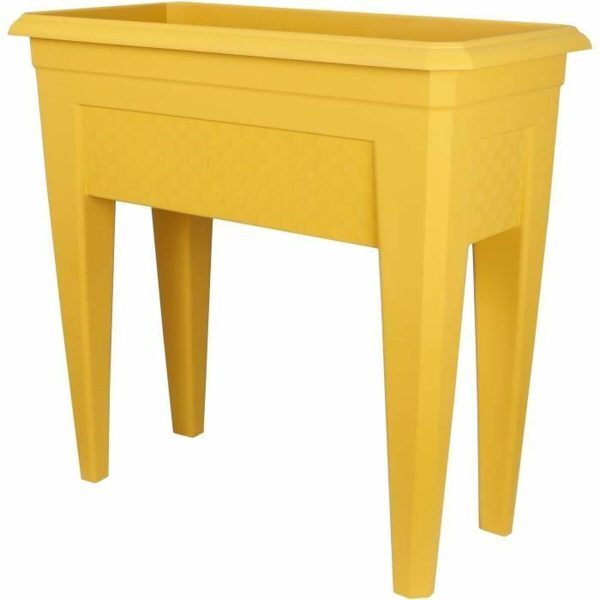 Plant pot Riviera Yellow Rectangular 60 cm Online now