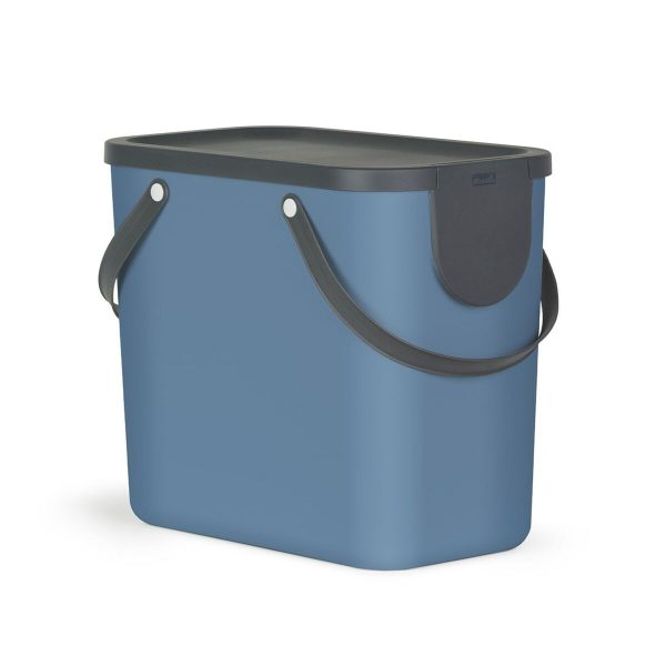 Container Rotho Albula Blue 25 L Rectangular For Cheap