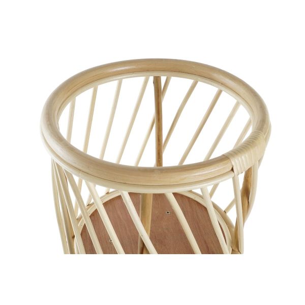 Planter DKD Home Decor Natural Bamboo Bali (28 x 28 x 60 cm) on Sale