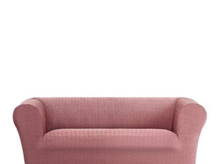 Sofa Cover Eysa JAZ Pink 110 x 100 x 180 cm For Sale