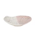 Centerpiece Romimex White Pink Ceramic 21 x 5 x 17 cm For Cheap