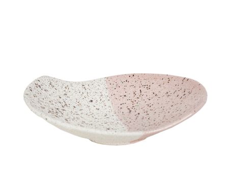 Centerpiece Romimex White Pink Ceramic 21 x 5 x 17 cm For Cheap