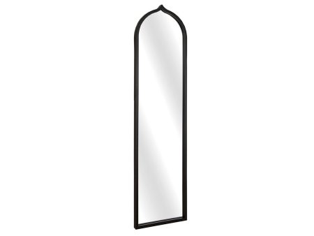 Wall mirror Romimex Black Metal 29 x 120 x 2 cm Supply