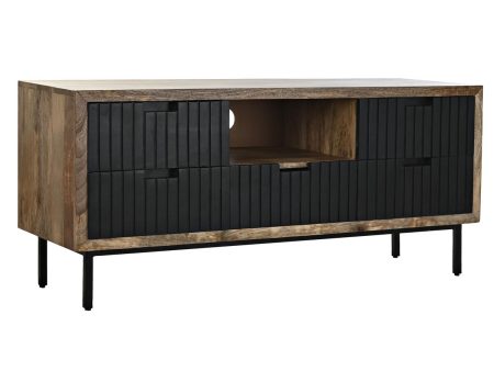 TV furniture DKD Home Decor Metal Mango wood (125 x 40 x 55 cm) Supply