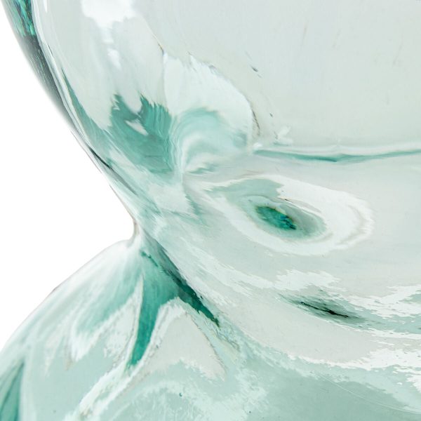 Vase Alexandra House Living Transparent Crystal 35 x 100 x 35 cm Online Hot Sale