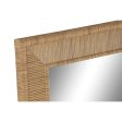 Wall mirror Home ESPRIT Brown Natural Scandi 74 X 2 X 194 cm (2 Units) on Sale