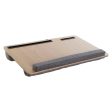 Tray Home ESPRIT Polyester MDF Wood 55 x 35 x 7 cm For Sale