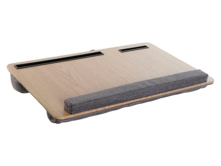 Tray Home ESPRIT Polyester MDF Wood 55 x 35 x 7 cm For Sale