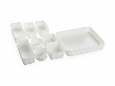 Basket set Dem 9 Pieces Plastic (8 Units) Hot on Sale